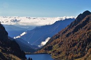 Monti Colombarolo (2309 m) e Ponteranica orientale (2378 m) da Ca’ San Marco il 27 ottobre 2016 - FOTOGALLERY